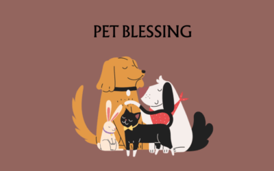 Pet Blessing Sunday, Oct. 4