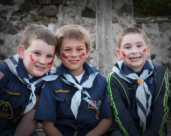 Boy Scout Advancement Ceremony
